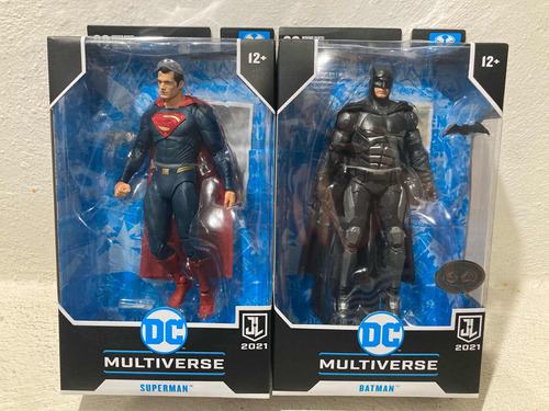 Superman Y Batman Platinum Justice League 2021 Mcfarlane....