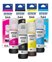 Comprar Tinta Epson 544 4 Unidades Original Tinta Epson T544 Ecotank
