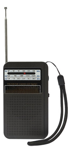 Radio Portátil Bolsillo Am/fm Antena Mk-308