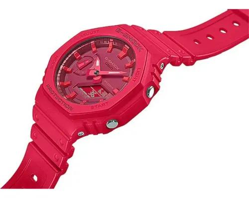 Relógio Casio G-shock Vermelho Garantia Original Ga-2100-4a