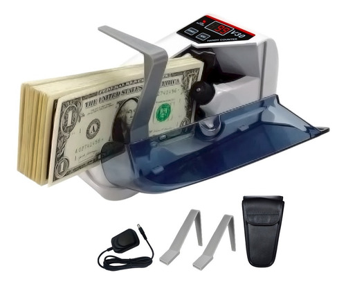 Mini Contadora De Billetes Máquina Cuenta Dinero Portatil