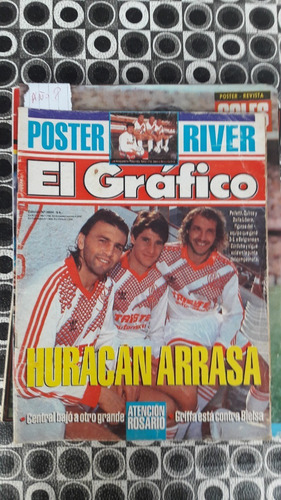 El Grafico 3804 1/9/1992 Huracan Arrasa Lamina Gigante River