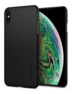 Capa Case Spigen Thin Fit Black Compatível Com iPhone XS Ma