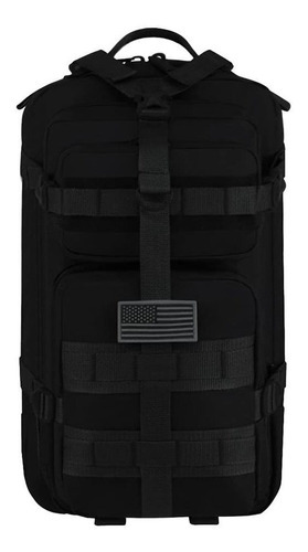 Maleta Mochila De Asalto Militar Gde Rt502l Eastwest Tactica Color Black