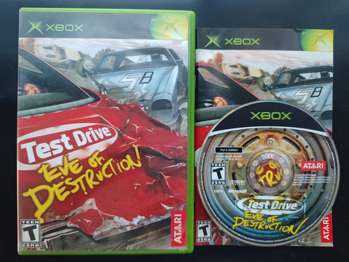 Test Drive Eve Destruction Xbox Clásico Original Físico Comp