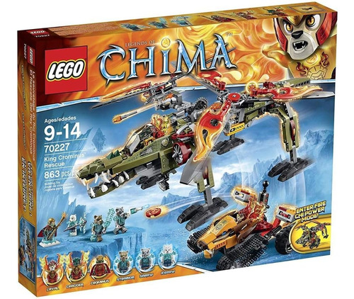 Lego Leyendas De Chima 70227 Rescate Del Rey Crominus