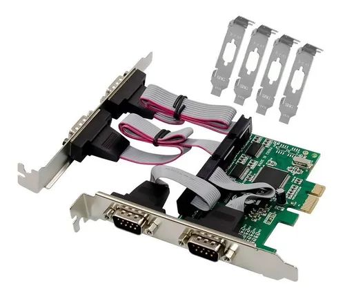 Placa Serial Amitosai Pci-e 4 Puertos Db9 Rs232 Premium S8