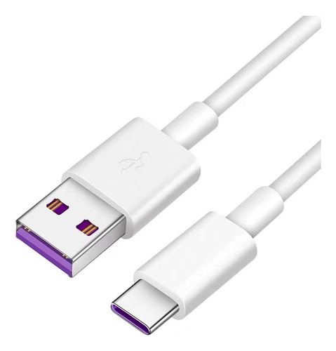 Cable Tipo C Modelo Estándar Doble Núcleo 5a Super