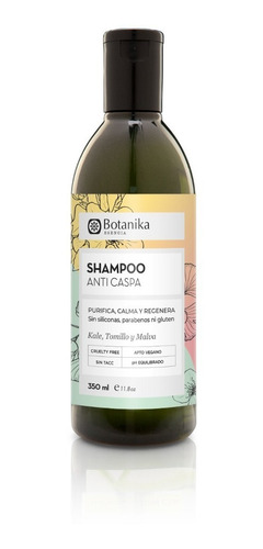 Shampoo Anticaspa - Botanika (350 Ml) Sin Tacc Vegano