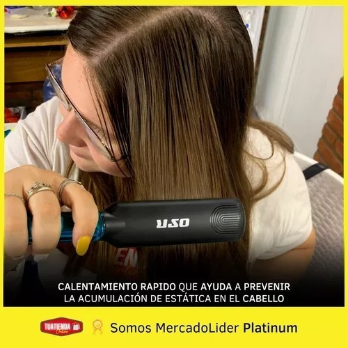 Imagen 4 de 10 de Planchita Pelo Profesional Alisado Cabello Tourmaline Full