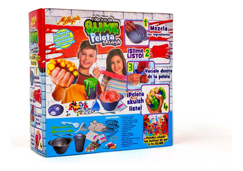 Fabrica De Slime Pelota Skuish Game Mi Alegria