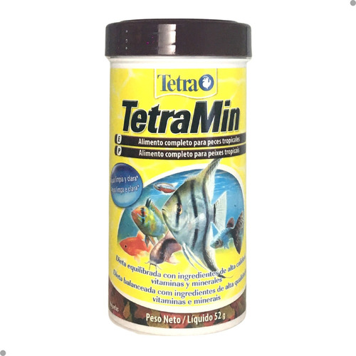 Ração para peixes tropicais Tetra Tetramin Flakes 52g