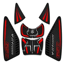 Comprar Protector De Tanque V-strom Suzuki Carbono Impreso Designpro