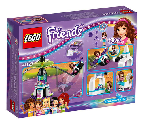 Kit De Construcción Lego Friends 41128 Para Parque De Atracc