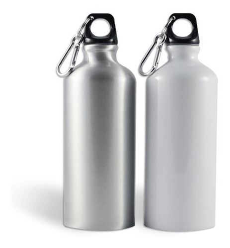 Botella 1 Litro Plata  Sublimacion Sublimar 60 Pack Aluminio