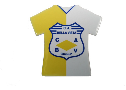 Imán Club Atlético Bella Vista En Forma De Camiseta 