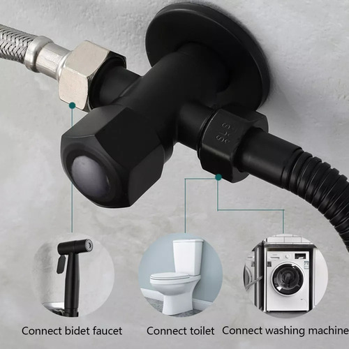 A Kit De Ducha Con Pulverizador Para Bidé Y Cepillo De