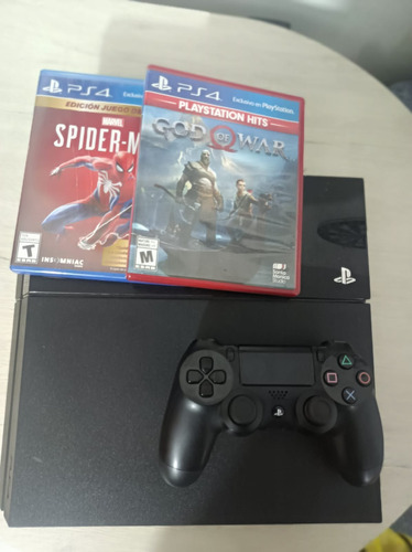 Sony Play Station 4 Incluye Juegos God Of War Y Spiderman