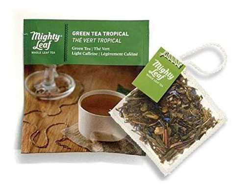 Herbal Tea, Mighty Hoja De Té Verde Té Tropicales Bolsas De 