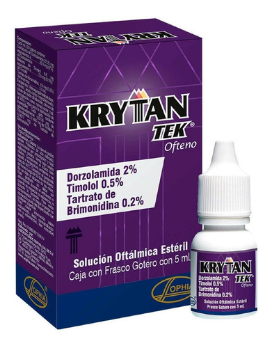 Krytantek® Ofteno 5ml | Solución Oftálmica