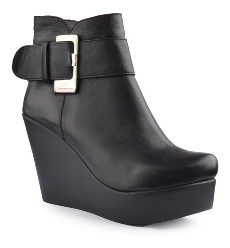 Botas Botines Botinetas De Mujer De Cuero Irina - Ferraro