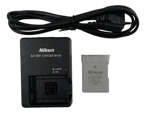 Kit En-el14a Nikon + Mh-24p/d5600 D5500 D5300 D5200 D5100