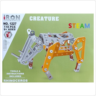 incluye Herramienta Rinoceronte Armable Para Ensamblar incluye Herramienta Rinoceronte Armable Para Ensamblar