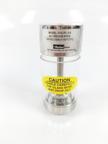 Filtro de muestra de gas Parker 31gcfl-1/4