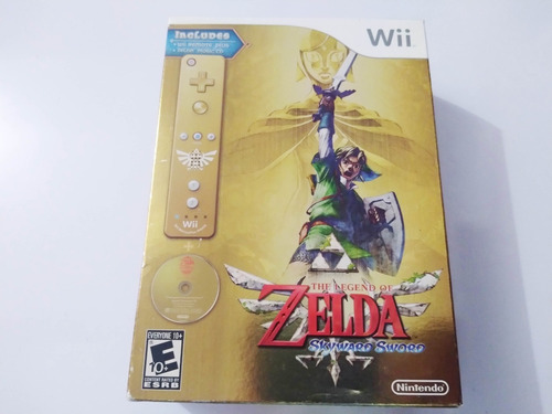 Zelda Skyward Sword Wii Box Nuevo De Colección Nintendo