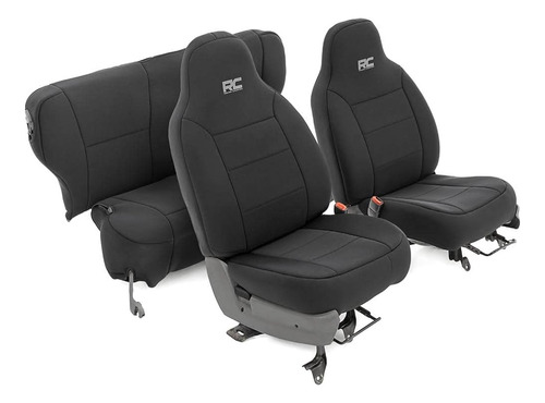 Fundas De Asiento De Neopreno Rough Country Para 1997-2001 J