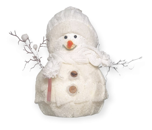 Muñeco De Nieve Con Gorro Navidad