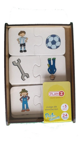 Imagen 4 de 10 de Juego Asociación Profesiones Didácticos Infantil Niños