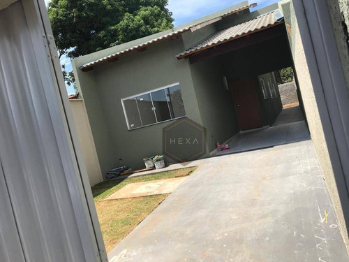 Imagem 1 de 8 de Casa 3 Quartos - Jardim Dom Bosco - Aparecida De Goiânia/go - Ca0600