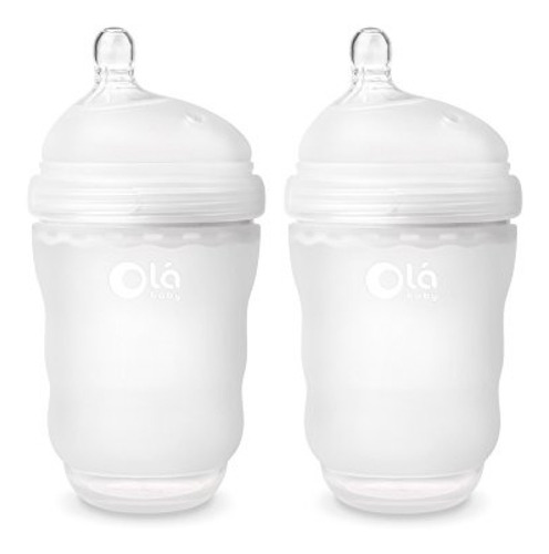 Mamaderas Olababy Gentle Bottle Juego De 2 Piezas Frost, 8 O