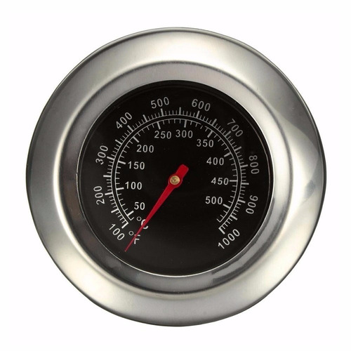 Termometro Analogico En Acero Inox Para Horno 50°c A 500°c