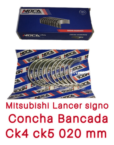 Concha Bancada  020mm Mitsubishi Lancer Signo Ck4 Ck5 