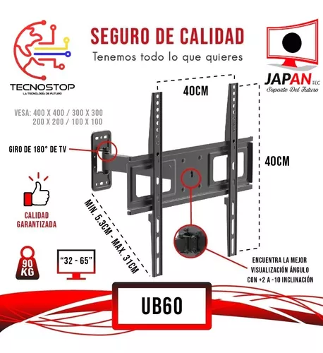 SOPORTE MÓVIL DE TV 32-70 ENGLAND SOUND EEL-63T - TVentas - Compras Online  en Ecuador