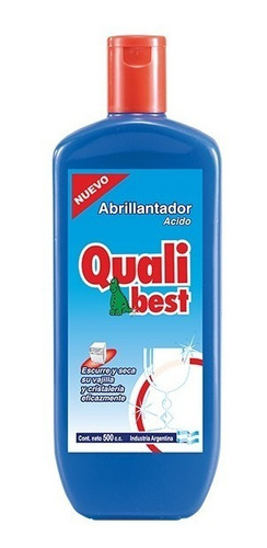 Abrillantador X500cc Qualibest Para Lavavajillas (cod. 3222)