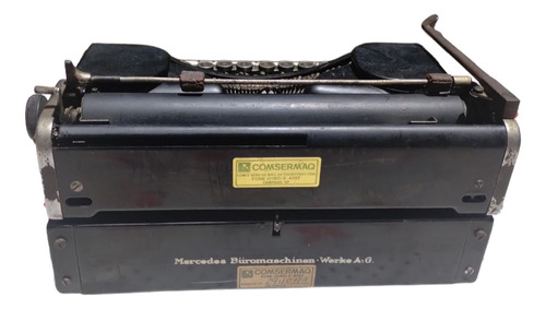 Máquina De Escrever Mercedes Selecta 1930 Leia Descrição #av (Usado)