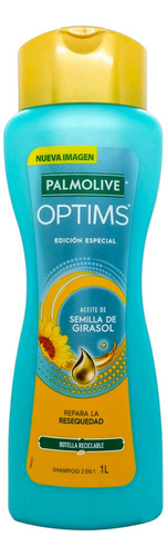Shampoo Con Aceite De Semilla De Girasol Palmolive Optims 1l