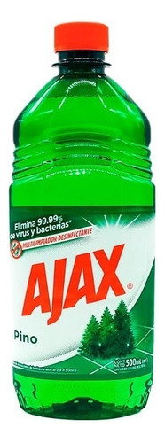 Limpiador Ajax Pino Líquido 500ml