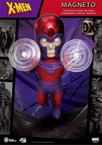 X-men Egg Attack Action Eaa-83 Dx Magneto Beast Kingdom
