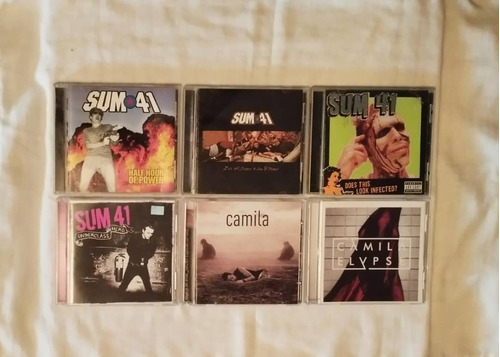 Cd's Originales Y De Colección De Sum 41, Camila & Tamara