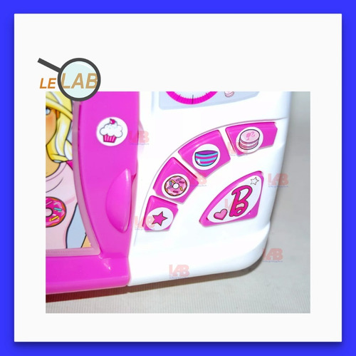 Microondas Barbie Juguete Original Tv Lelab