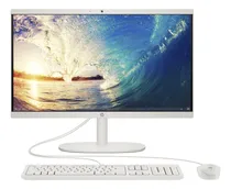 Comprar HP Desktop All in One 22-dg0005la Intel Celeron 8GB RAM 256gb ssd Color Blanco