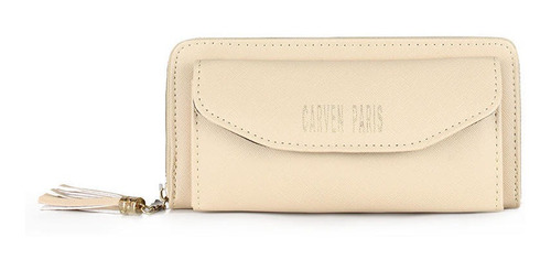 Billetera De Mujer Aria Beige Carven