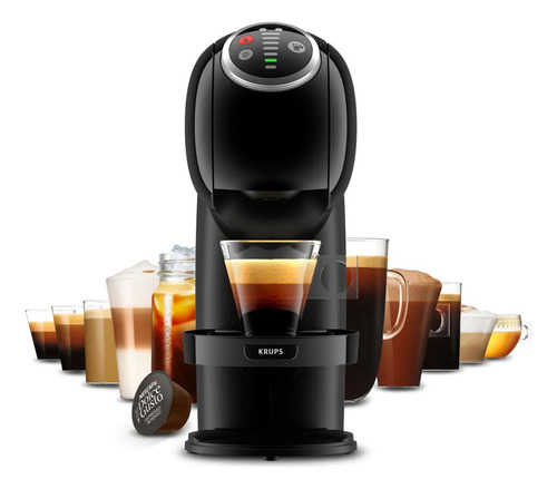 Cafetera Krups Nescafe Dolce Gusto Genio S Plus Kp3408mx Negro