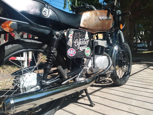 Imagen 3 de 15 de Suzuki Ax 100 2015 (cafe Racer Rat Tracker Brat Scrambler)