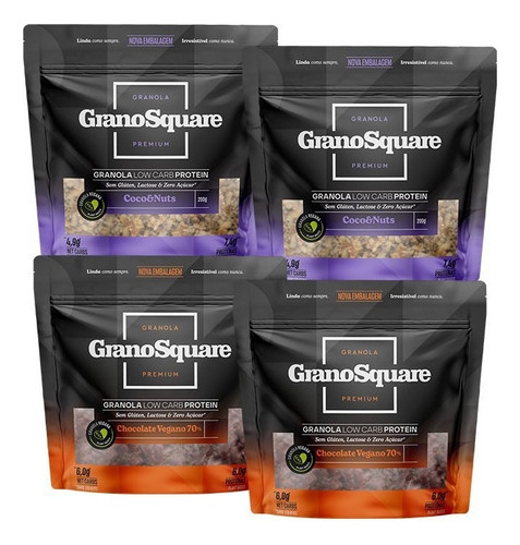 Kit Granolas Choco Nuts