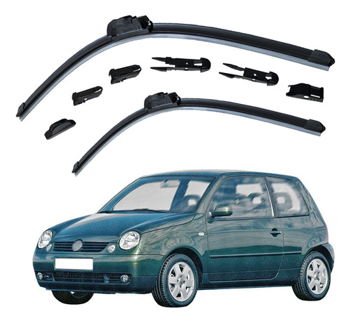 2 Plumas Limpiaparabrisas Reluvsa Volkswagen Lupo 2005